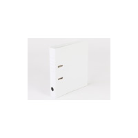 Q-line Brevordner Q-Line hvid A4 metalskinne 50mm ryg