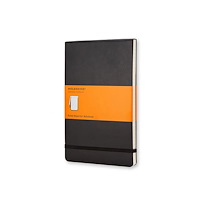 Moleskine Moleskine Classic Reporter Pocket, linjeret, hard cover sort