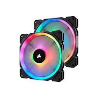 Corsair Microsystems CORSAIR LL Series LL140 RGB Dual Light Loop - lådfläkt