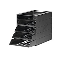 Durable DURABLE IDEALBOX BASIC - brevfack - för C4 - träkol