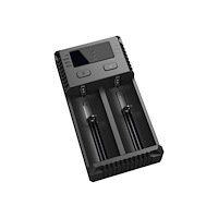 NITECORE NITECORE Intellicharger New i2 batteriladdare - + växelströmsadapter