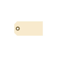 BNT Manila-taggar 50x100 mm