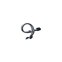 Silverstone Technology SilverStone PP07E - förlängningskabel för ström - 8-stifts PCIe-ström (6+2) till 8-stifts PCIe-ström - 30 cm