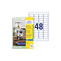 AVERY Etiketter Avery J4778-10 hvid 45,7x21,2 mm