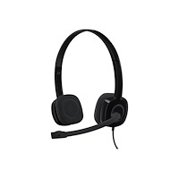 Logitech Logitech H151 Stereo Headset with Noise-Cancelling Mic - headset
