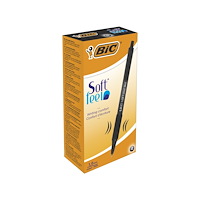 BIC Kuglepen BIC Soft Feel sort