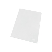 ESSELTE Esselte Standard Plus - L-formad mapp - för A5 - transparent (paket om 100)