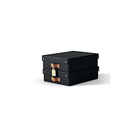 LEITZ Leitz Puro förvaringslåda med lock, 8L, låg medium, 100% åte...