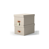 LEITZ Leitz Puro förvaringslåda med lock, medium, 17 liter, 100% å...