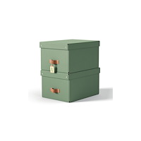 LEITZ Leitz Puro förvaringslåda med lock, 17L, medium, 100% återvu...