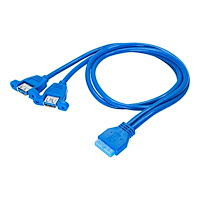 Akyga Akyga - USB-adapter - 19-stifts USB 3.0-kontakt till USB typ A - 65 cm