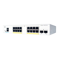 Cisco Cisco Catalyst 1000-16P-E-2G-L - switch - 16 portar - Administrerad - rackmonterbar