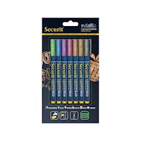 Securit Securit BL-SMA100-V7-MT, Blå, Guld, Grön, Rosa, Lila, Silver...