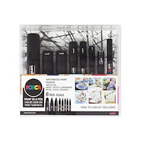POSCA Marker Uni Posca Black Set