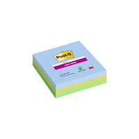 3M Post-It Super Sticky Notes Oasis, 101 x 101 mm, pakke a 6 st...