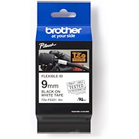 Brother Brother TZe-FX221 - flexibel ID-tejp - 1 kassett(er) - Rulle (0,9 cm x 8 m)