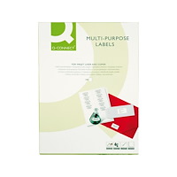 Q-Connect Q-Connect Q-CONNECT universaletiketter, 66x33,9 mm, rundade,...