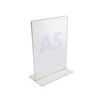 TWINCO Twinco M558167, A5, Akryl, Transparent, 230 mm, 160 mm, 2 mm
