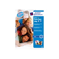 AVERY Avery Zweckform Everyday - fotopapper - halvblank - 100 ark - A4 - 180 g/m²