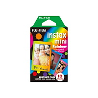 Fujifilm Fujifilm Instax Mini Rainbow färgfilm för snabbframkallning - ISO 800 - 10