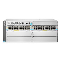 Hewlett Packard Enterprise HPE Aruba 5406R 44GT PoE+ / 4SFP+ (No PSU) v3 zl2 - switch - 44 portar - Administrerad - rackmonterbar