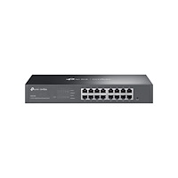 TP-LINK TP-Link Omada ES216G V1.6 - switch - 16 portar - Administrerad - rackmonterbar