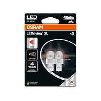 OSRAM LED-lampa (Blister med 2 st) W16W 12V 1,4W W2,1X9,5D utan vä...