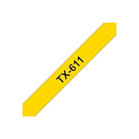 Brother Brother TX611 - bandlaminat - 1 kassett(er) - Rulle (0,6 cm x 15,2 m)