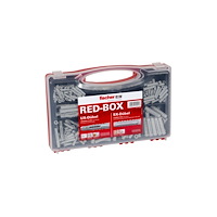Fischer Fischer UX/SX, Kit med skruv och väggplugg, Betong, Plast, G...