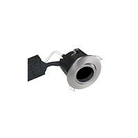 Nordtronic Uni Install downlight utan ljuskälla, utomhus, borstat stål,...