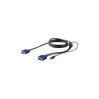 StarTech.com StarTech.com 6 ft. (1.8 m) USB KVM Cable for StarTech.com Rackmount Consoles - VGA and USB KVM Console Cable (RKCONSUV6)...