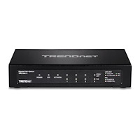 TRENDnet TRENDnet TPE TG611 - switch - 6 portar - TAA-kompatibel