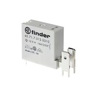 FINDER Finder 45.71.7.012.0310 PCB-relä 12 V/DC 16 A 1 x gränsläges...