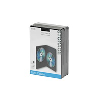 Vivanco Vivanco 31718, DVD-fodral, 2 diskar, Svart, 5 styck, 190 mm,...
