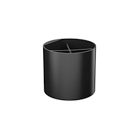 HANSGROHE Hansgrohe WallStoris, skål ø126mm, tv/räls, matt svart, coas...