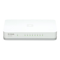 D-Link Systems D-Link GO-SW-8G - switch - 8 portar - ohanterad