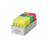 HAINENKO LTD. Tekstmarker Dataglo m/skrå spids ass. farver, boks med 48 st...