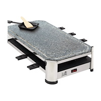 Fritel FRITEL SG 2180 - raclette - rostfri stålkrom/svart