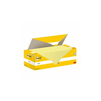 Post-it Post-it® Notes Canary Yellow, 76 x 76 mm, 18 + 6 gratis blok...