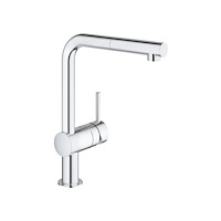 GROHE GROHE 32168 000, Krom, Hävarm, Single, Keramiska, 4,6 cm, 36...