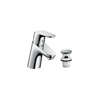 HANSGROHE hansGrohe Focus håndvaskarmatur 70 m/PushOpen bundventil, kr...