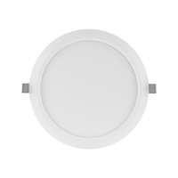 LEDVANCE LEDVANCE DOWNLIGHT SLIM - wall/ceiling recessed lamp - LED - 6 W - varmt vitt ljus - 3000 K - rund - vit