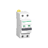 SCHNEIDER ELECTRIC Schneider Electric iC60 RCBO, Jordfelsbrytare, Typ A, 15000...