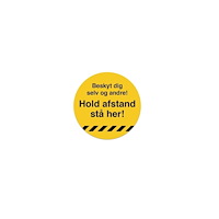 JO Safety A/S Gulvskilt "Hold afstand