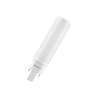 LEDVANCE OSRAM DULUX - LED-glödlampa - form: tubulär - glaserad finish - G24q-2 - 7 W - varmt vitt ljus - 3000 K