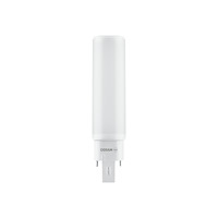 LEDVANCE OSRAM DULUX D - LED-glödlampa - glaserad finish - G24d-1 - 6 W - varmt vitt ljus - 3000 K