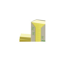 3M Post-it® Recycled Notes, Canary Yellow™, 24 blokke, 38 mm x...