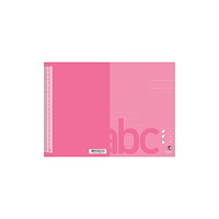 BANTEX Skrivhäfte bantex, a5, 7 rader på 1/2 sida (14,5 mm), rosa,...