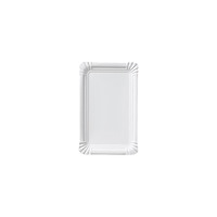 Duni Duni - platta - Unicolor - vit - engångsvara (paket om 250)