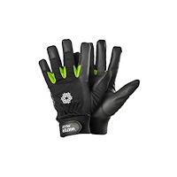 EJENDALS AB Ejendals TEGERA 517, Arbetshandskar, Svart, Grön, Vuxen, Vux...
